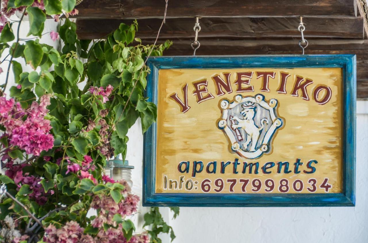 Venetiko Apartments Naxos City エクステリア 写真
